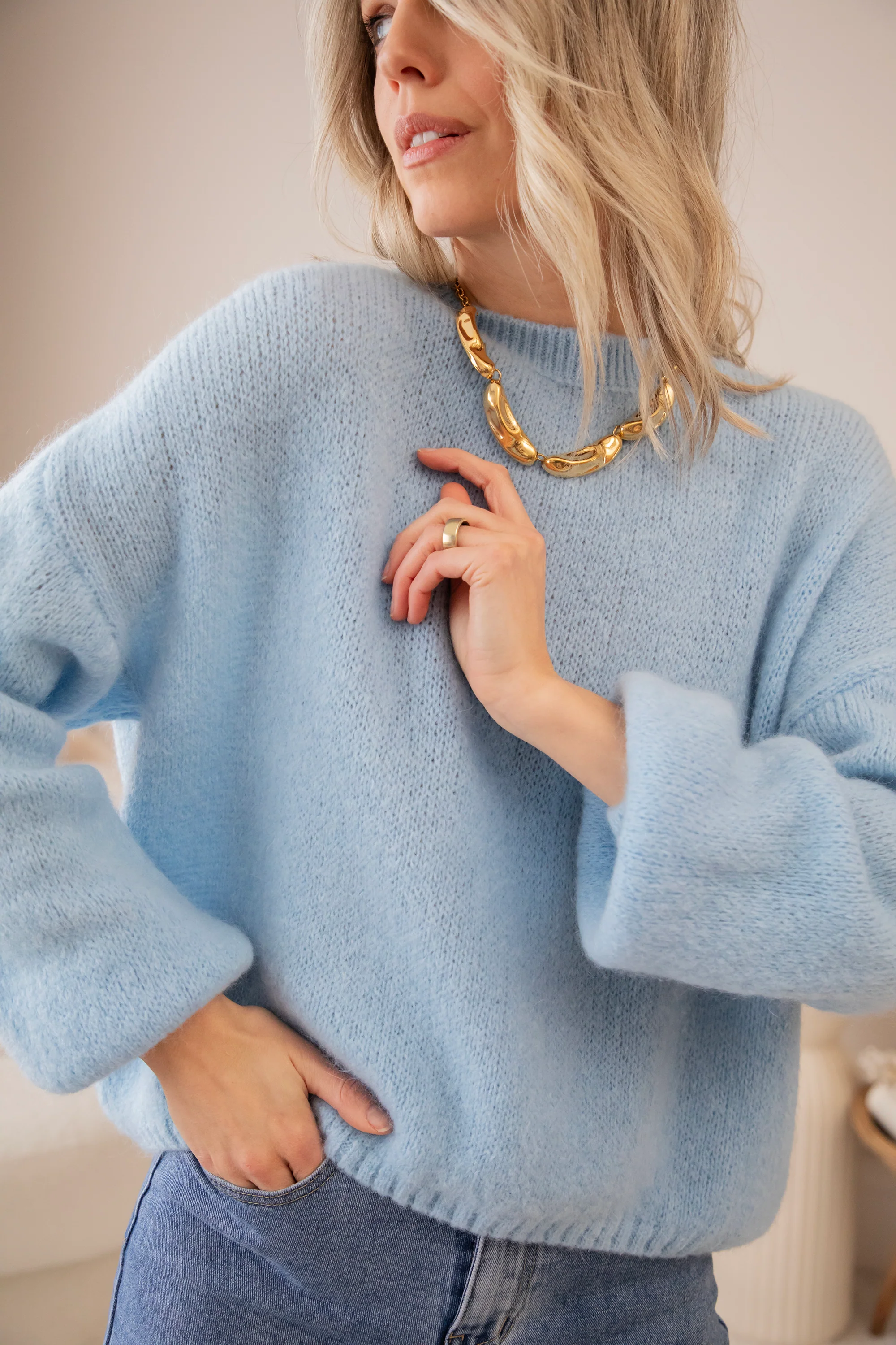 Myla Baby Blue - Trui - Image 5