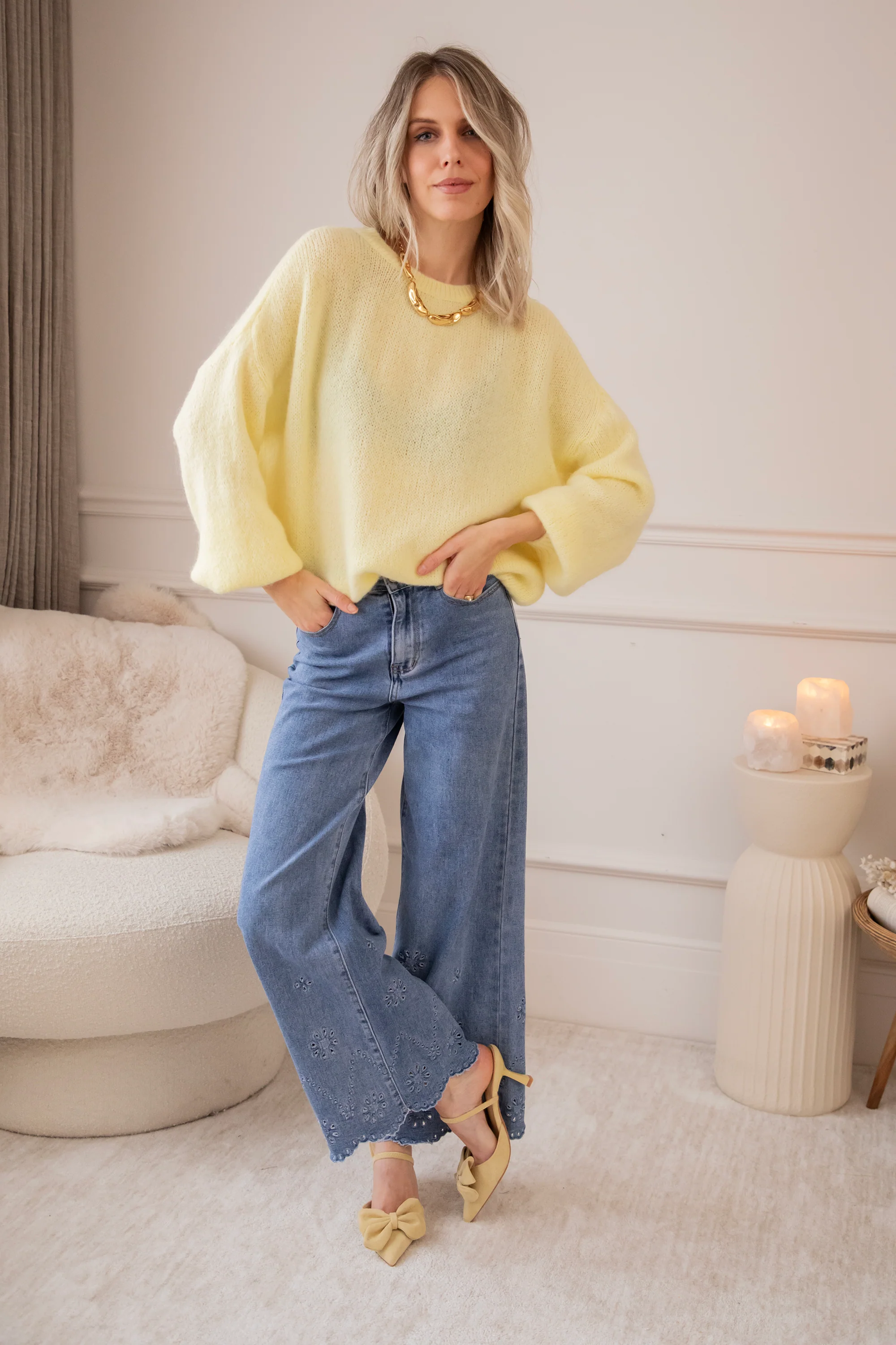 Myla Yellow - Trui - Image 4