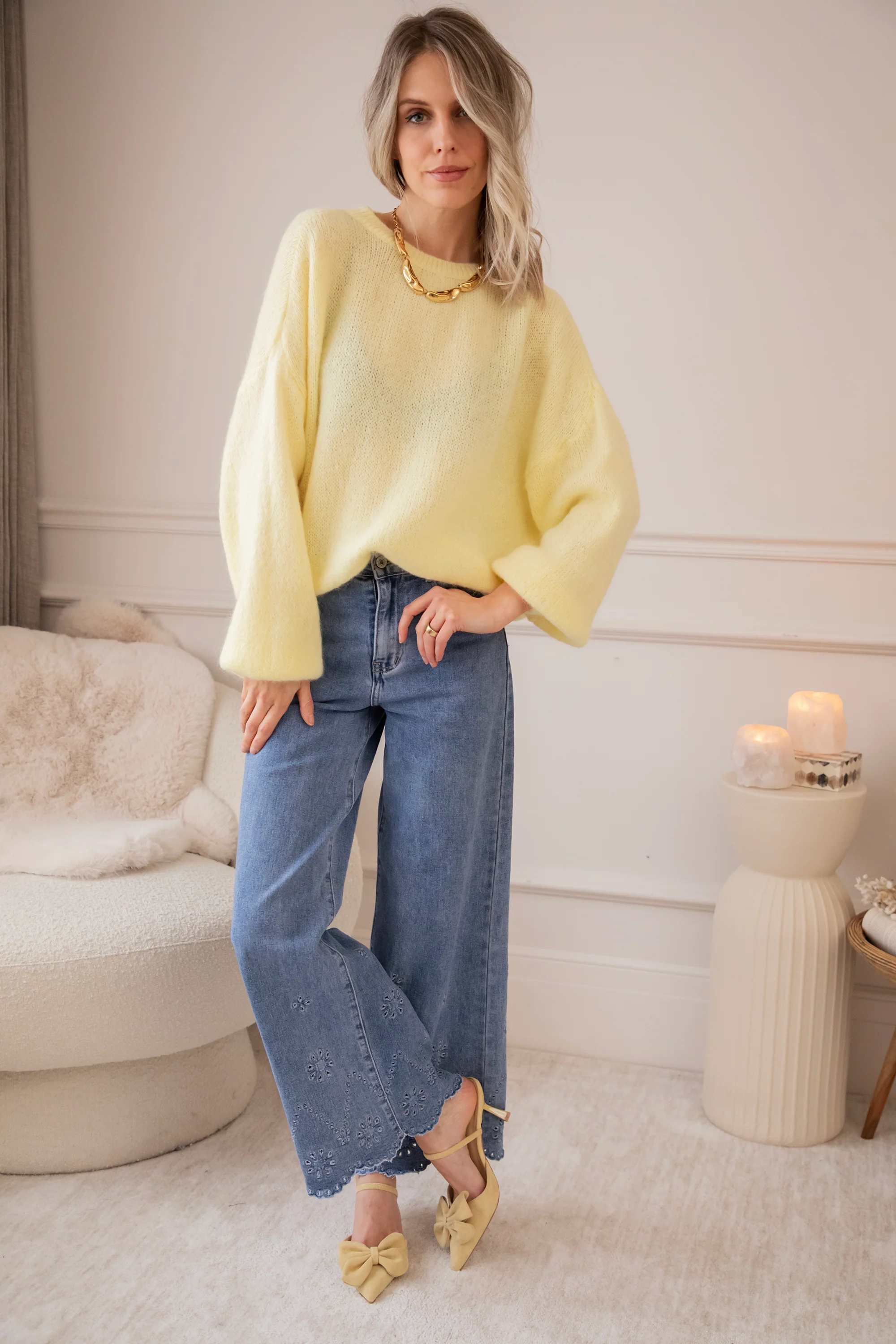 Myla Yellow - Trui - Image 9