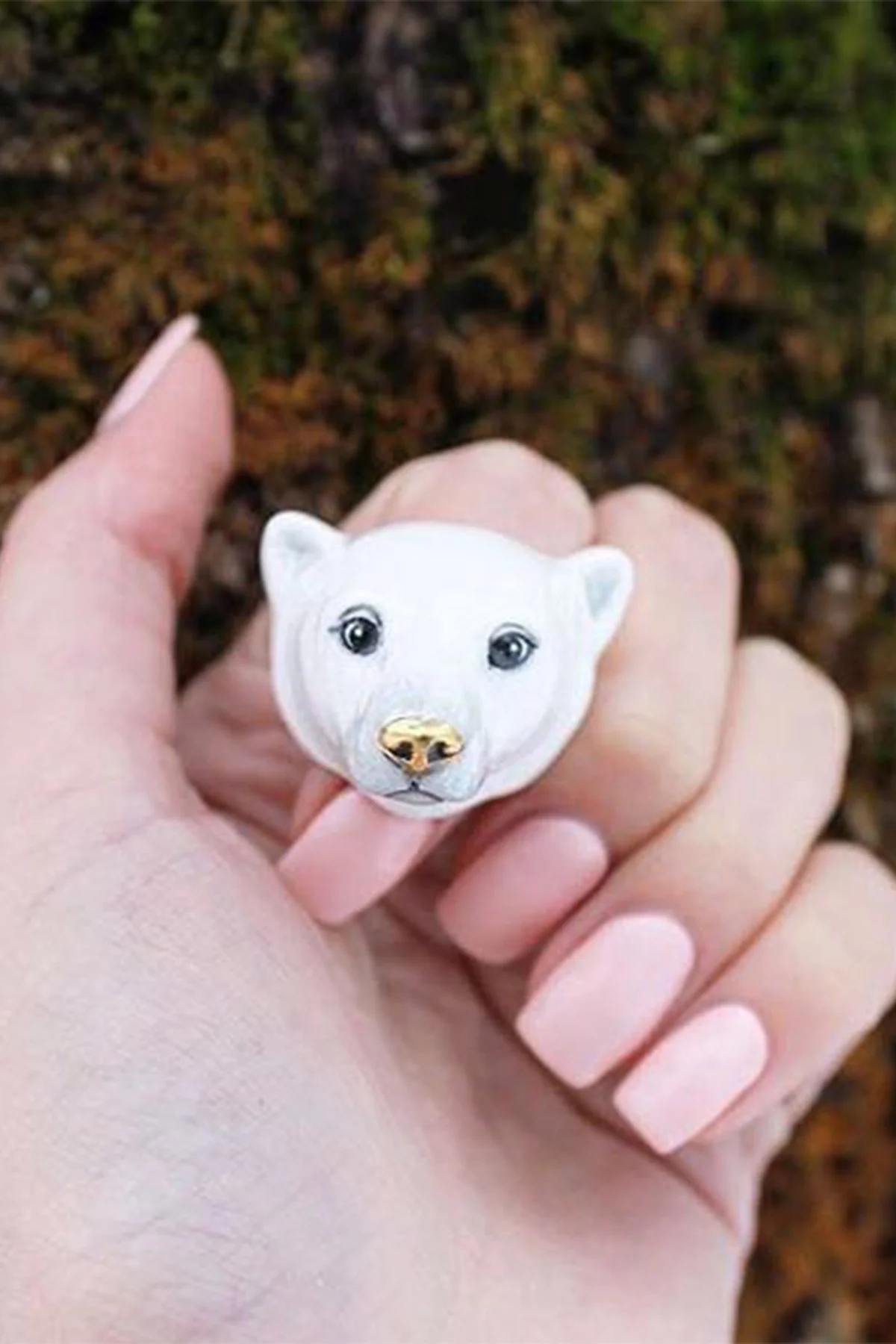 Paul Polar Bear White - Ring - Image 12