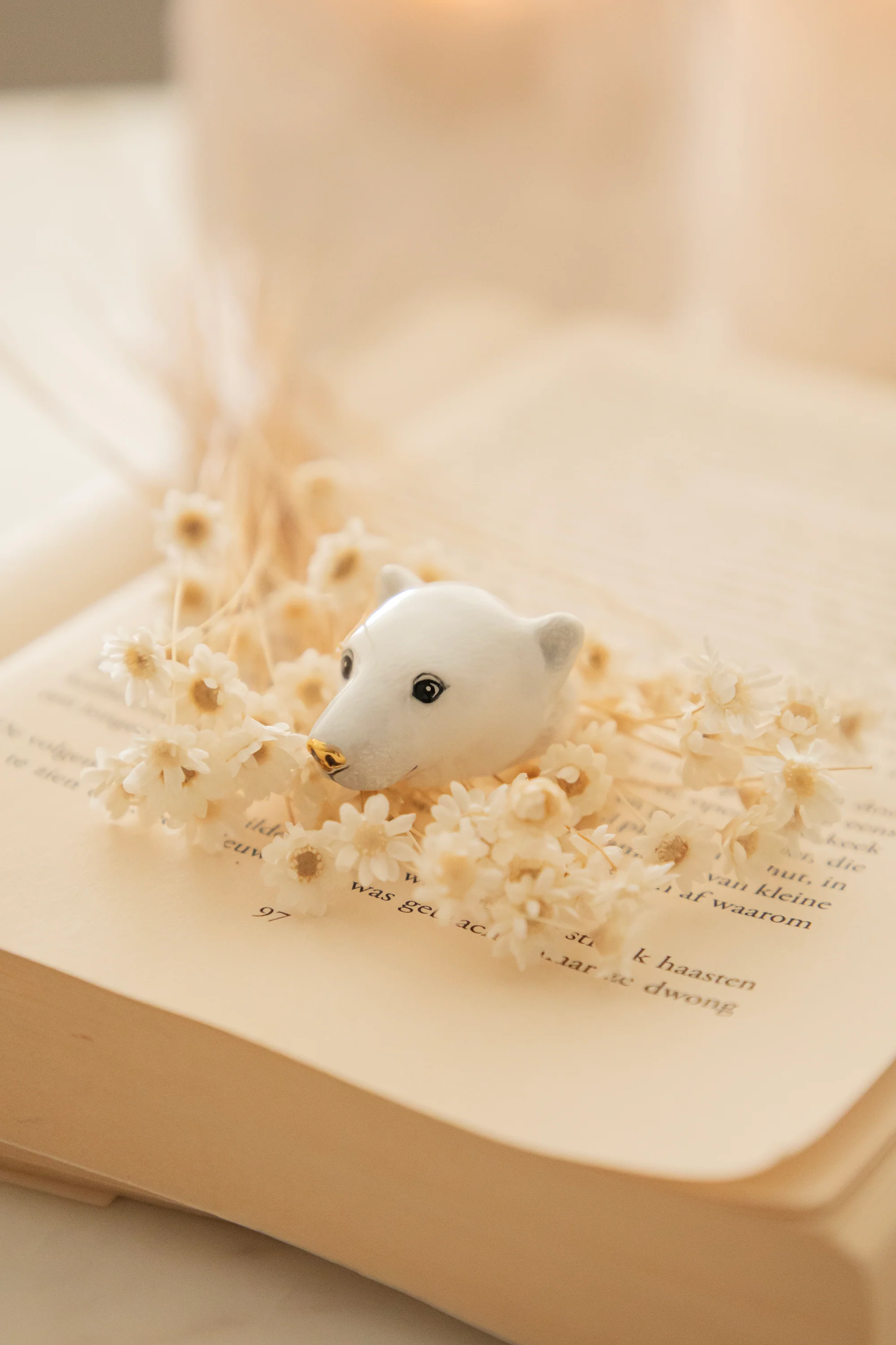 Paul Polar Bear White - Ring - Image 3