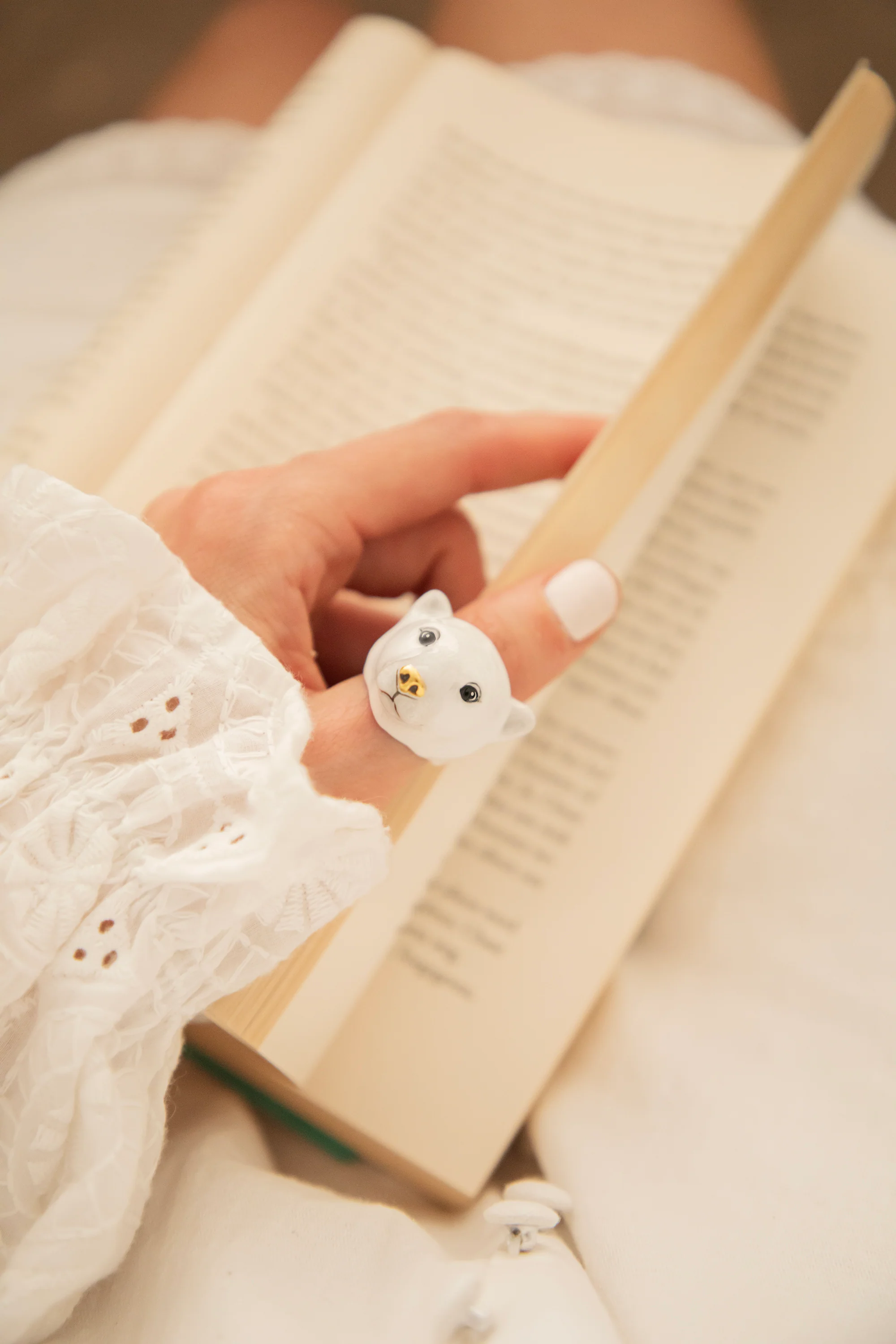 Paul Polar Bear White - Ring - Image 6