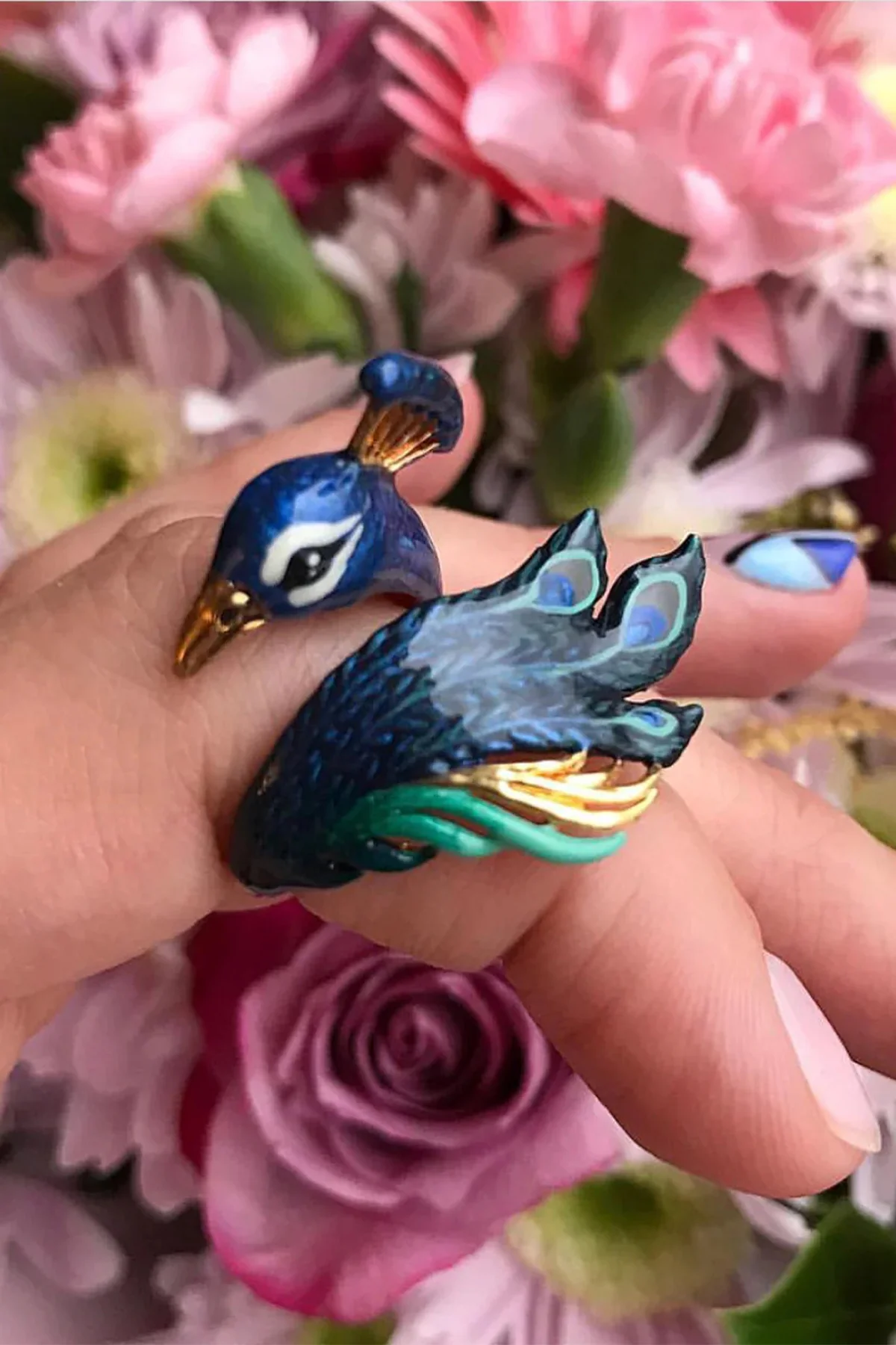 Peacock Blue - Ring - Image 5