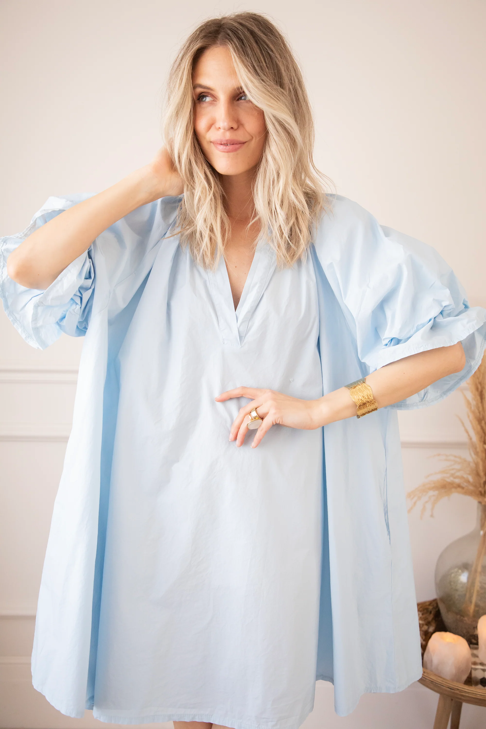 Poppy Baby Blue - Jurk - Image 3