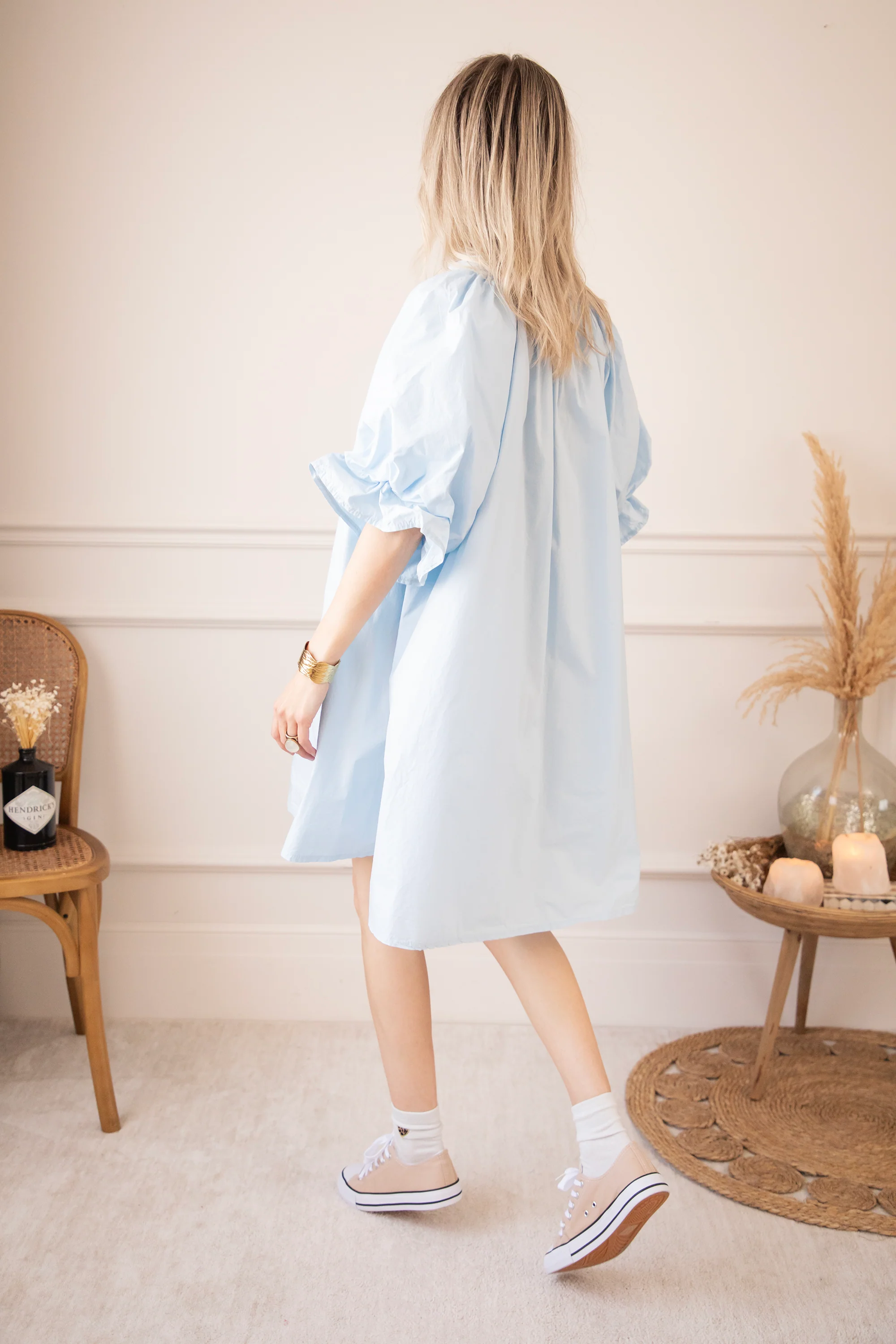 Poppy Baby Blue - Jurk - Image 4