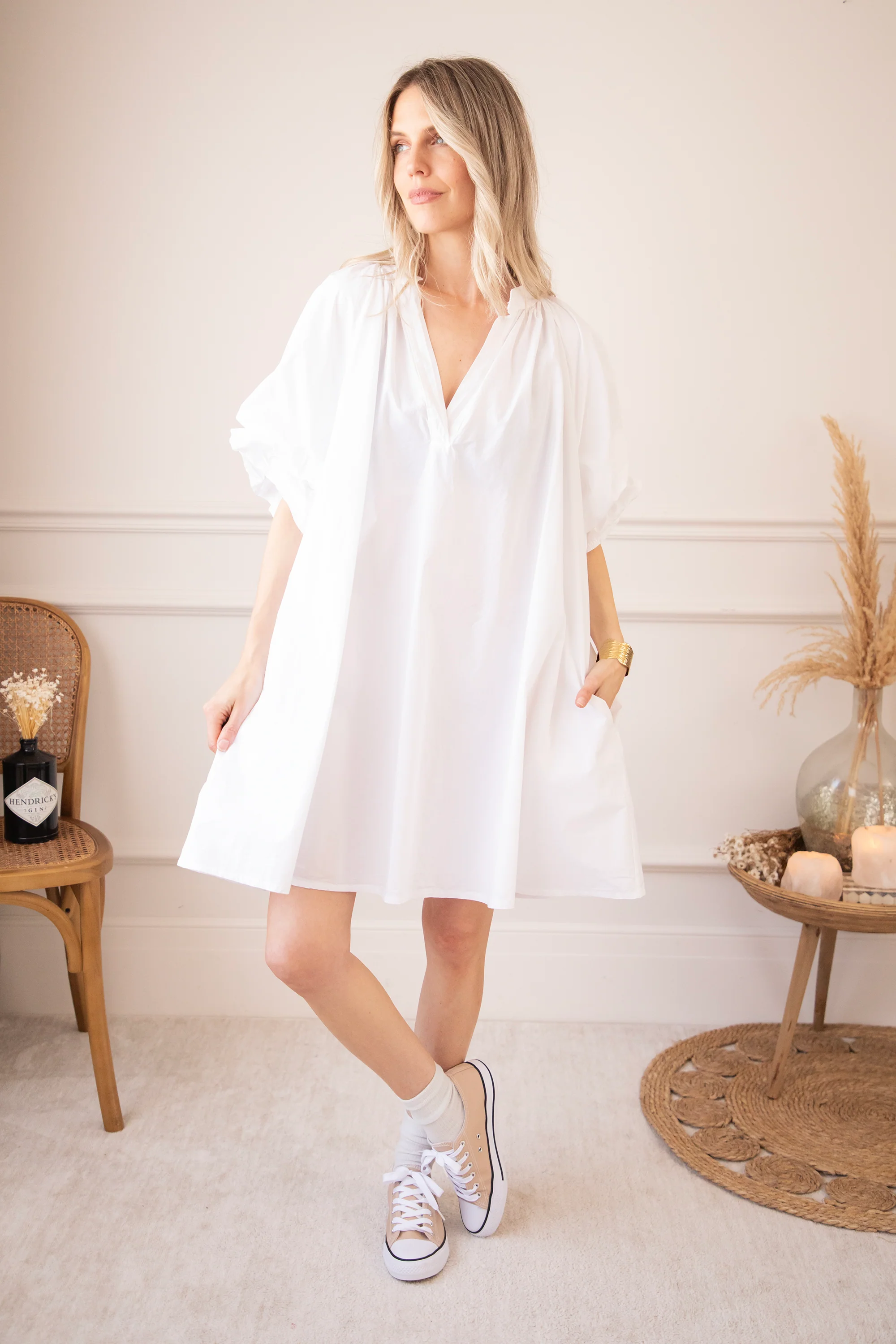 Poppy White - Jurk - Image 4