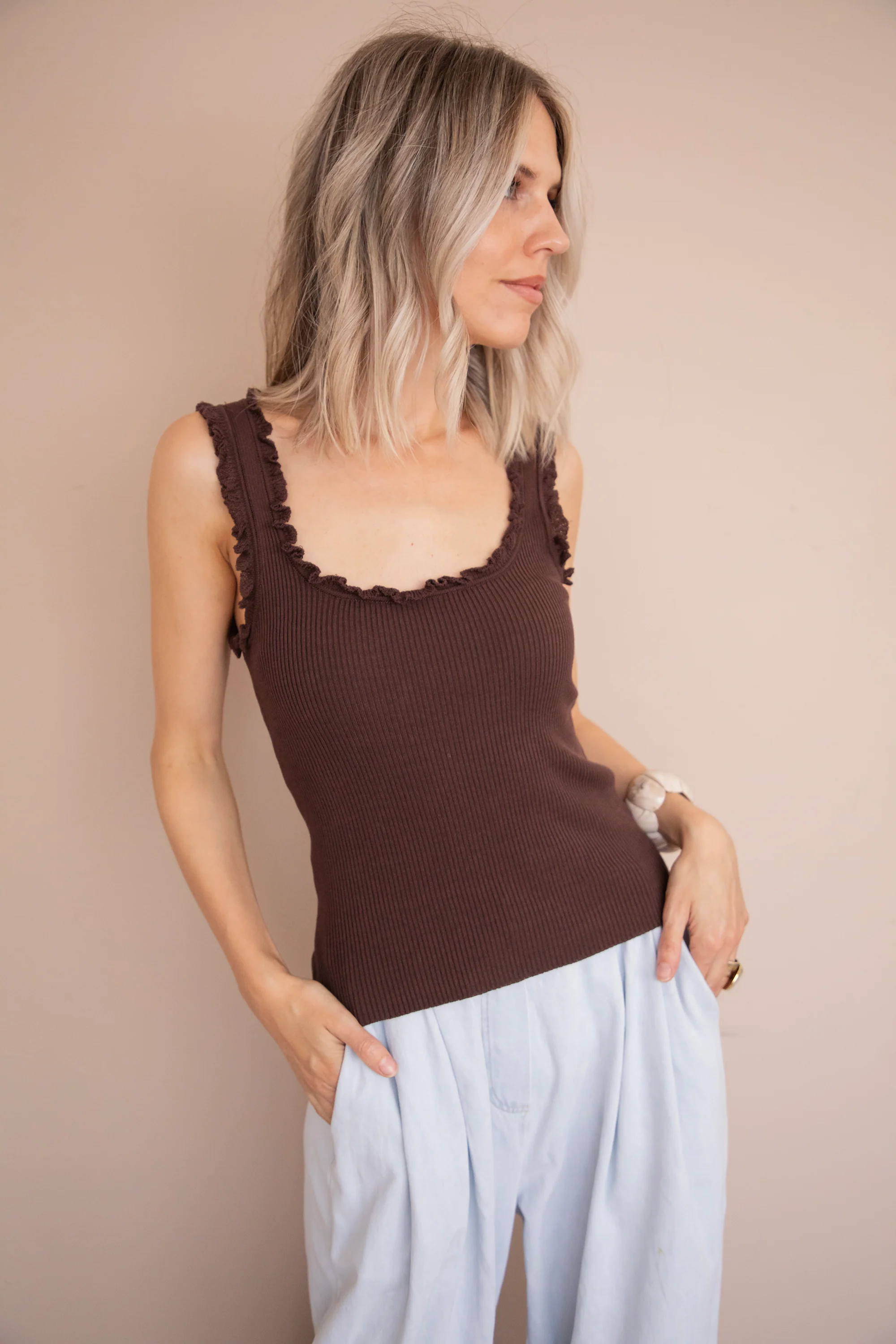 Riri Dark Brown - Top - Image 10