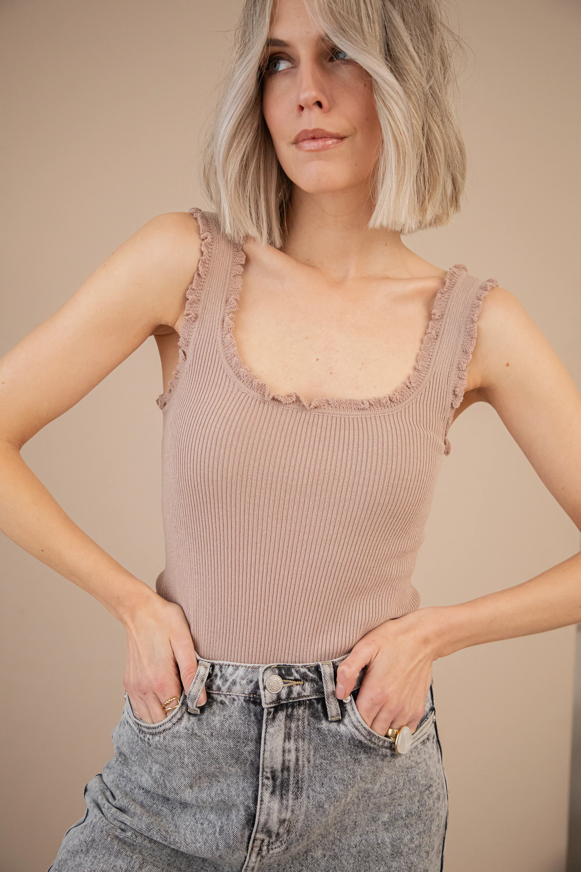 Riri Taupe - Top - Image 17