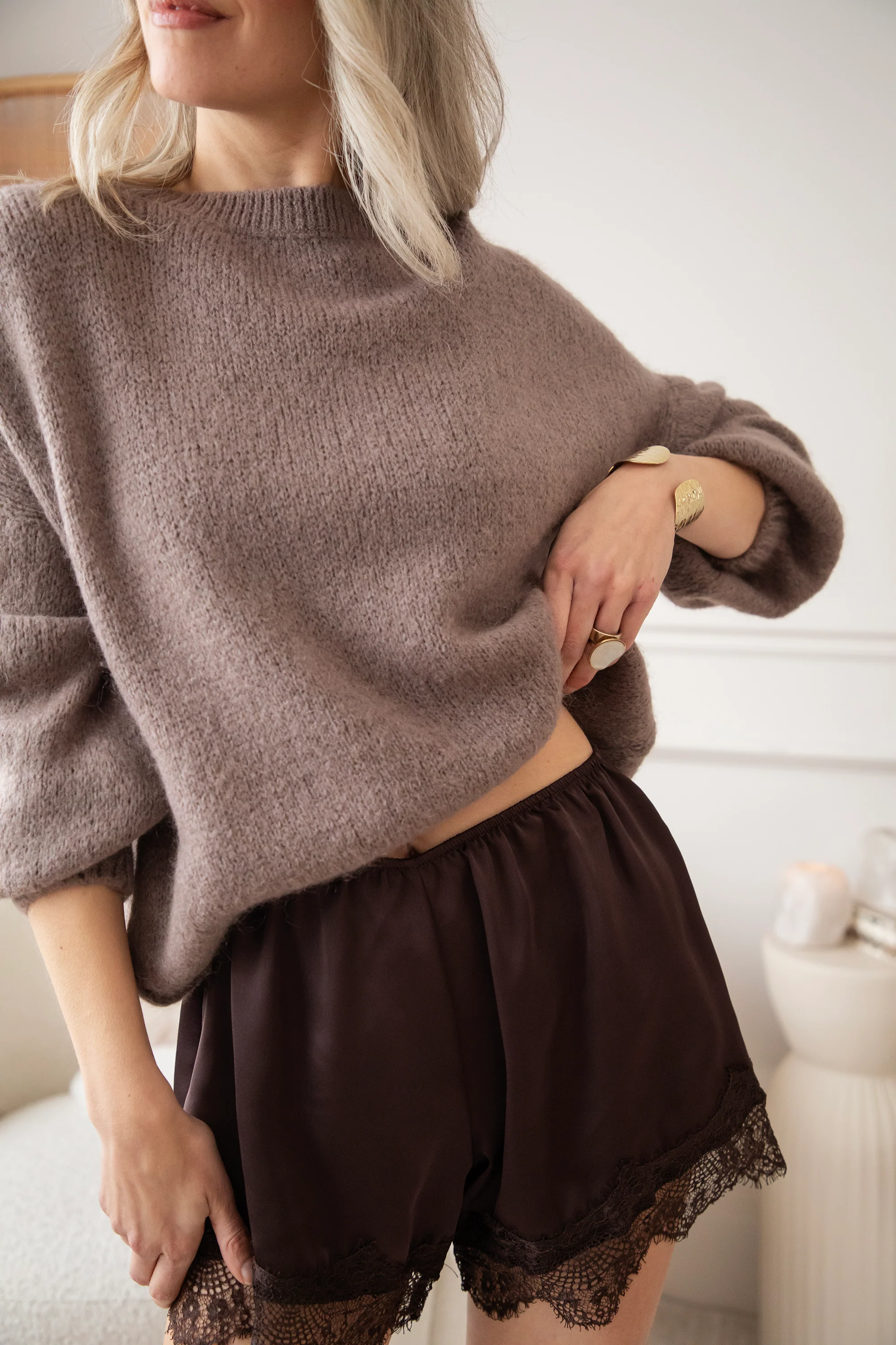 Sibelle Lace Choco - Short - Image 5