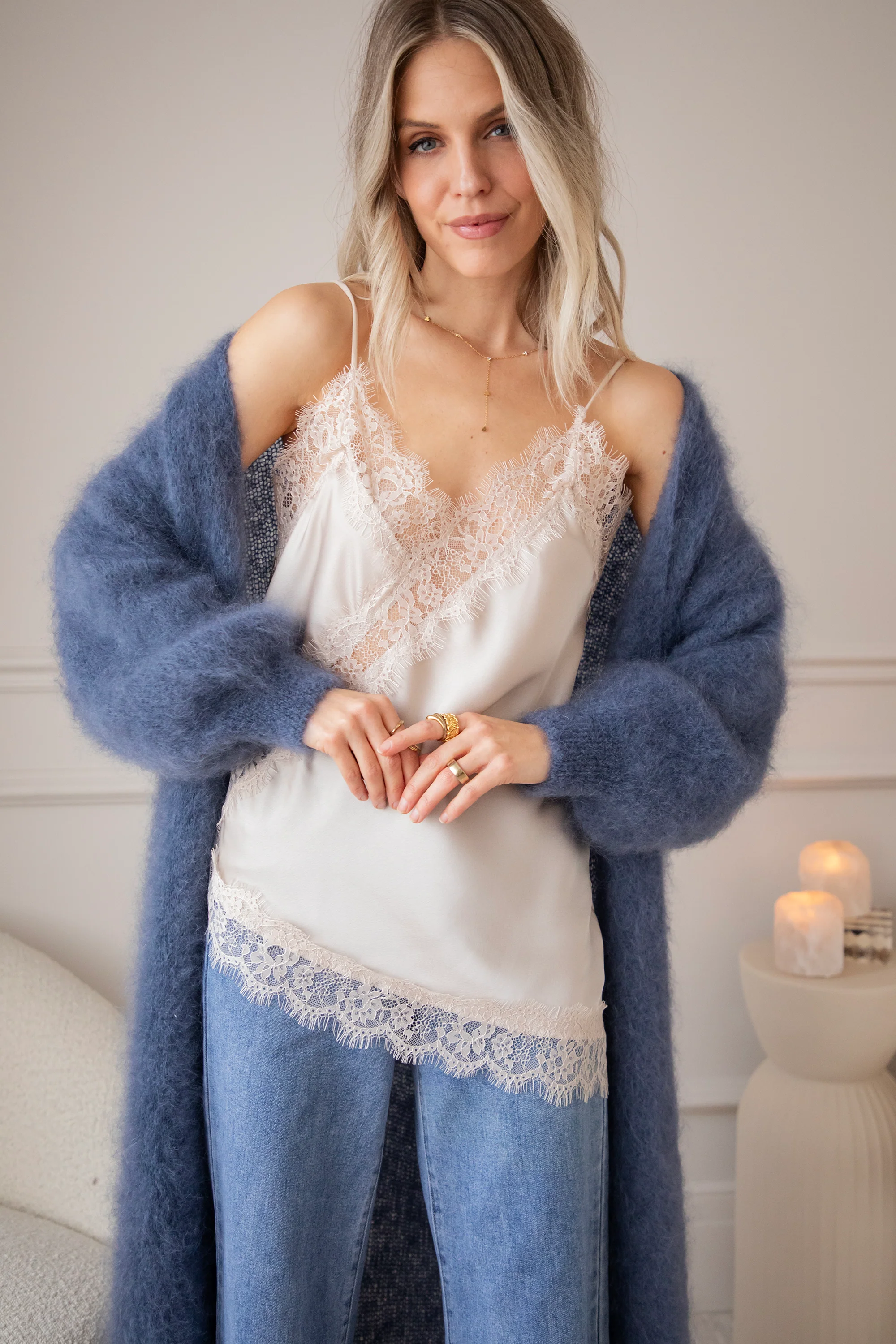 Sibelle Lace Curve Ecru - Top - Image 7