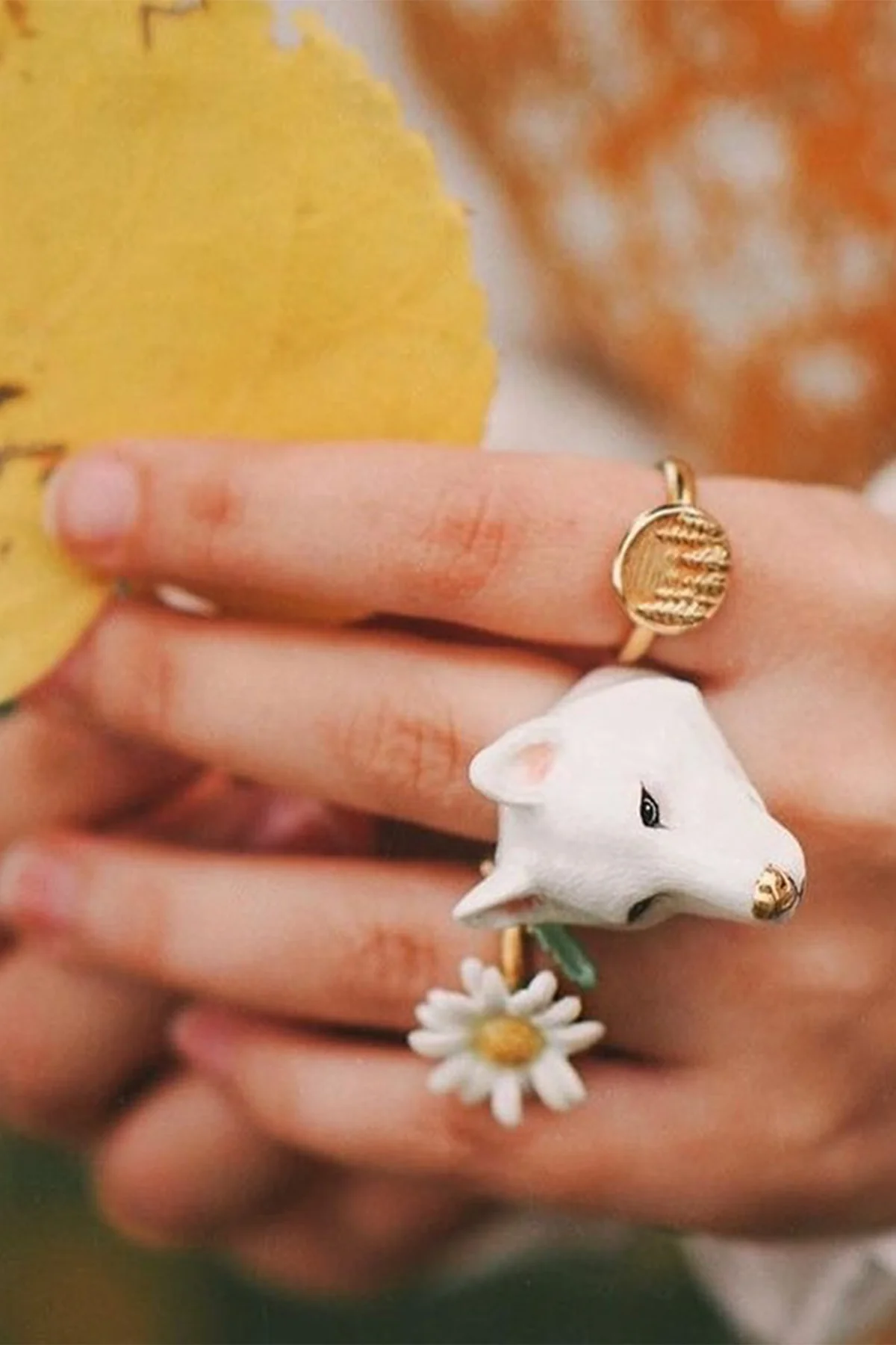 Siberian Husky White - Ring - Image 7