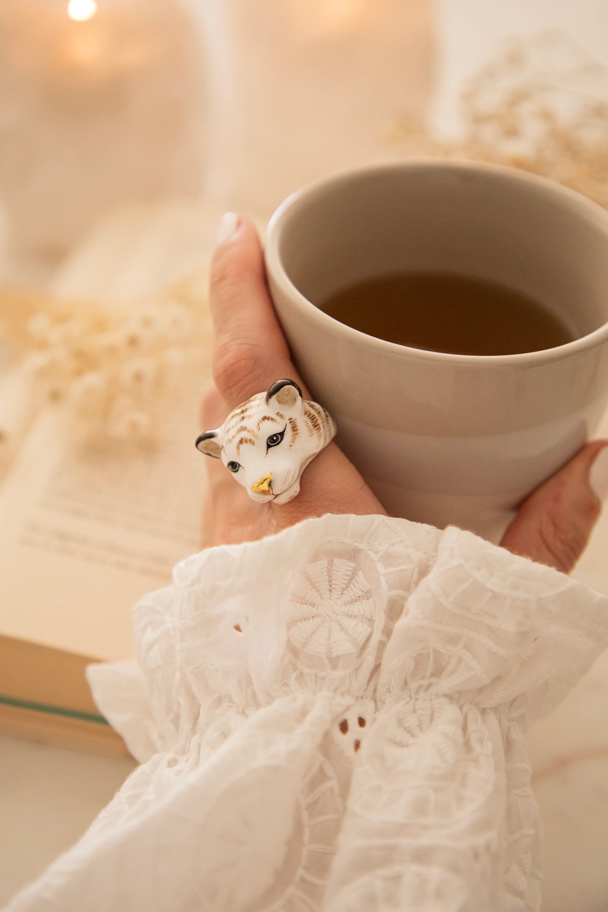 Snow Bengal White - Ring - Image 3