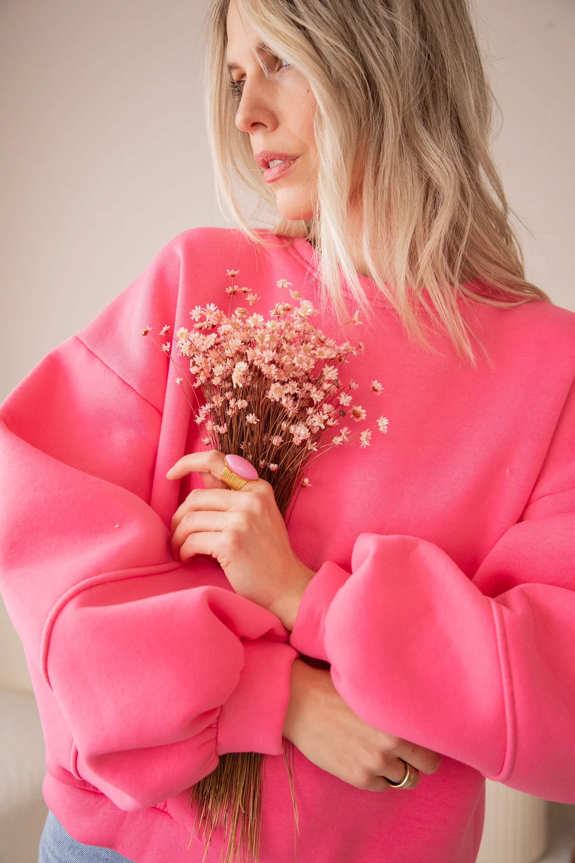 Snuggle Up Fuchsia - Sweater - Image 10