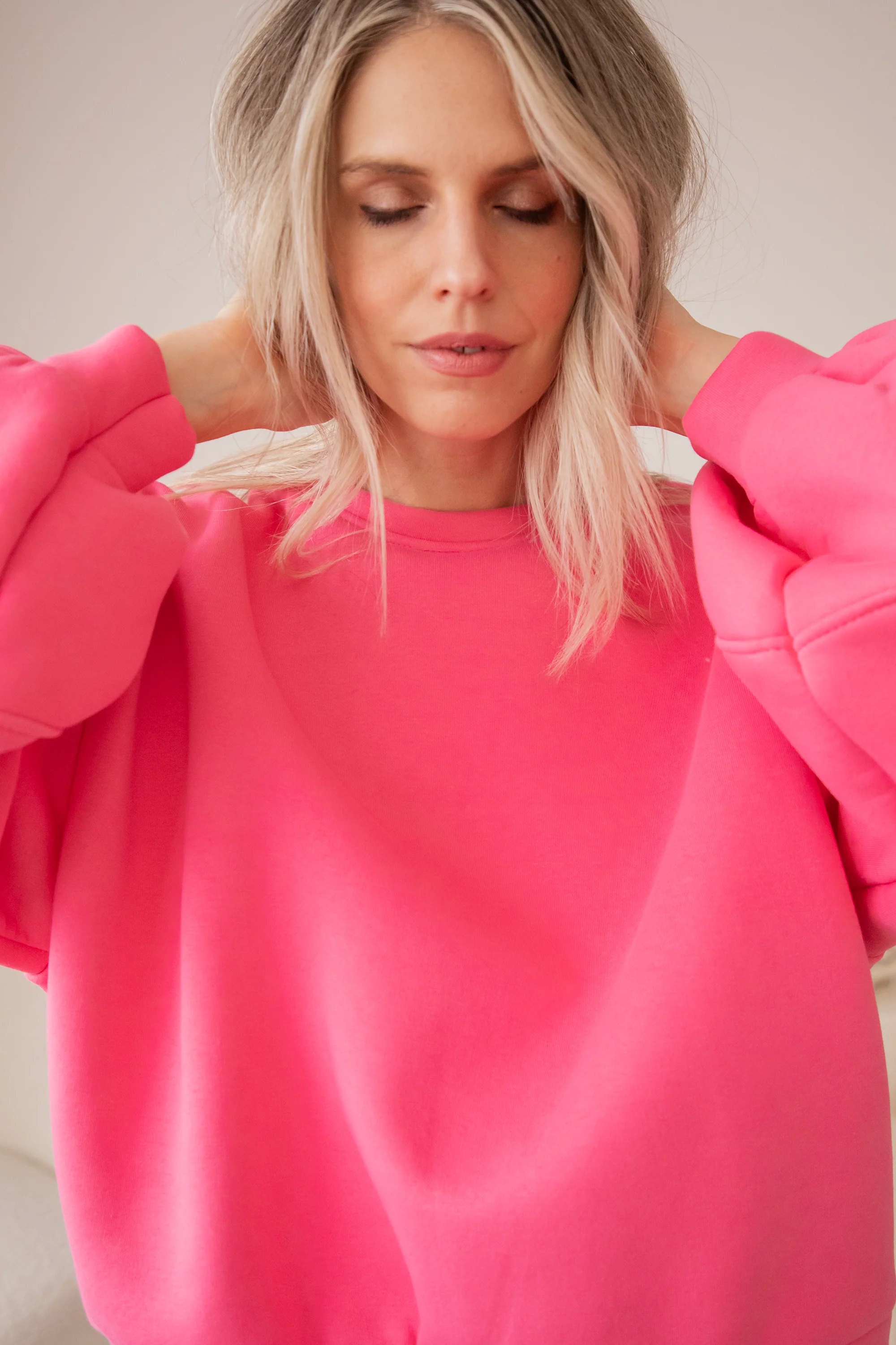 Snuggle Up Fuchsia - Sweater - Image 8