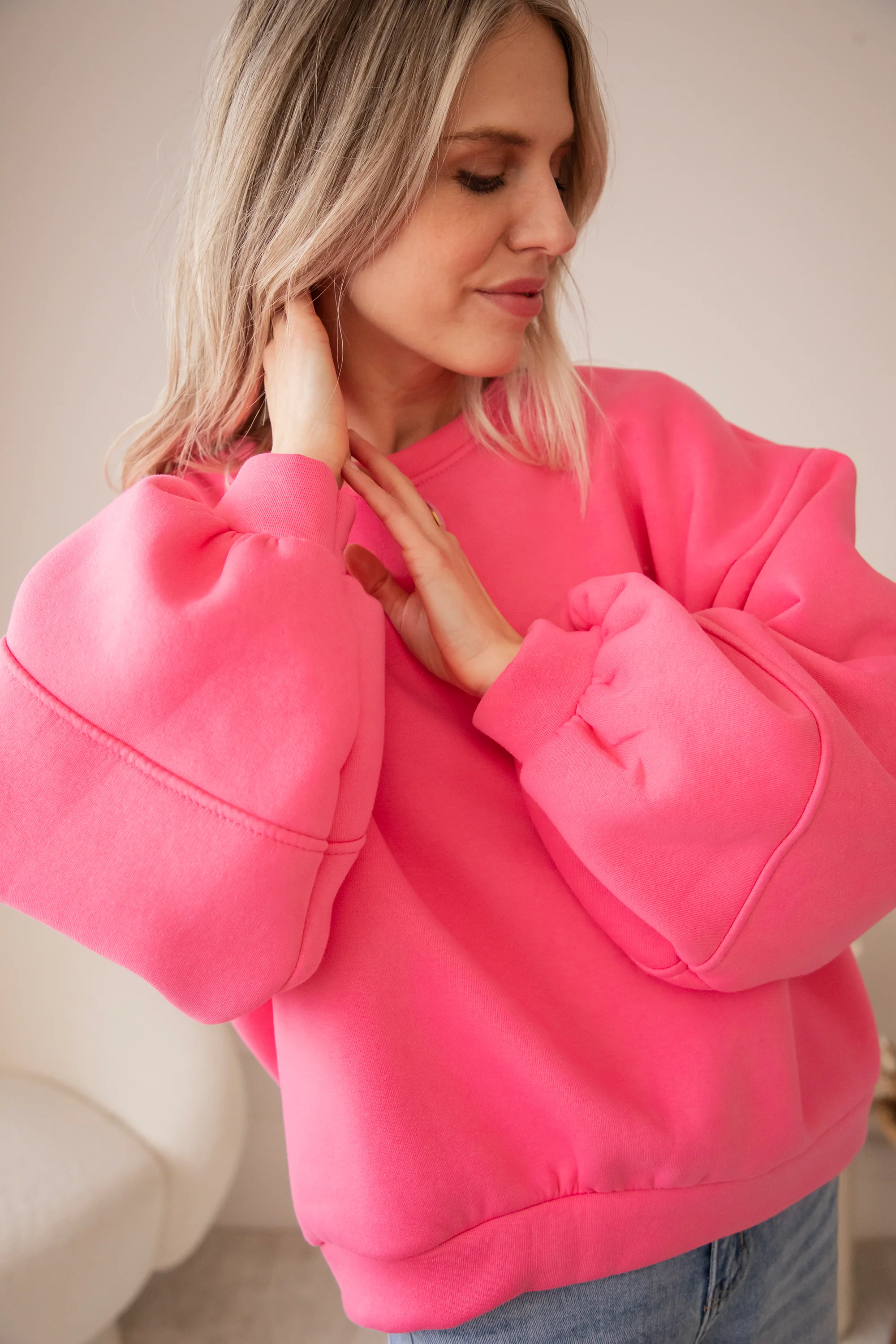 Snuggle Up Fuchsia - Sweater - Image 9