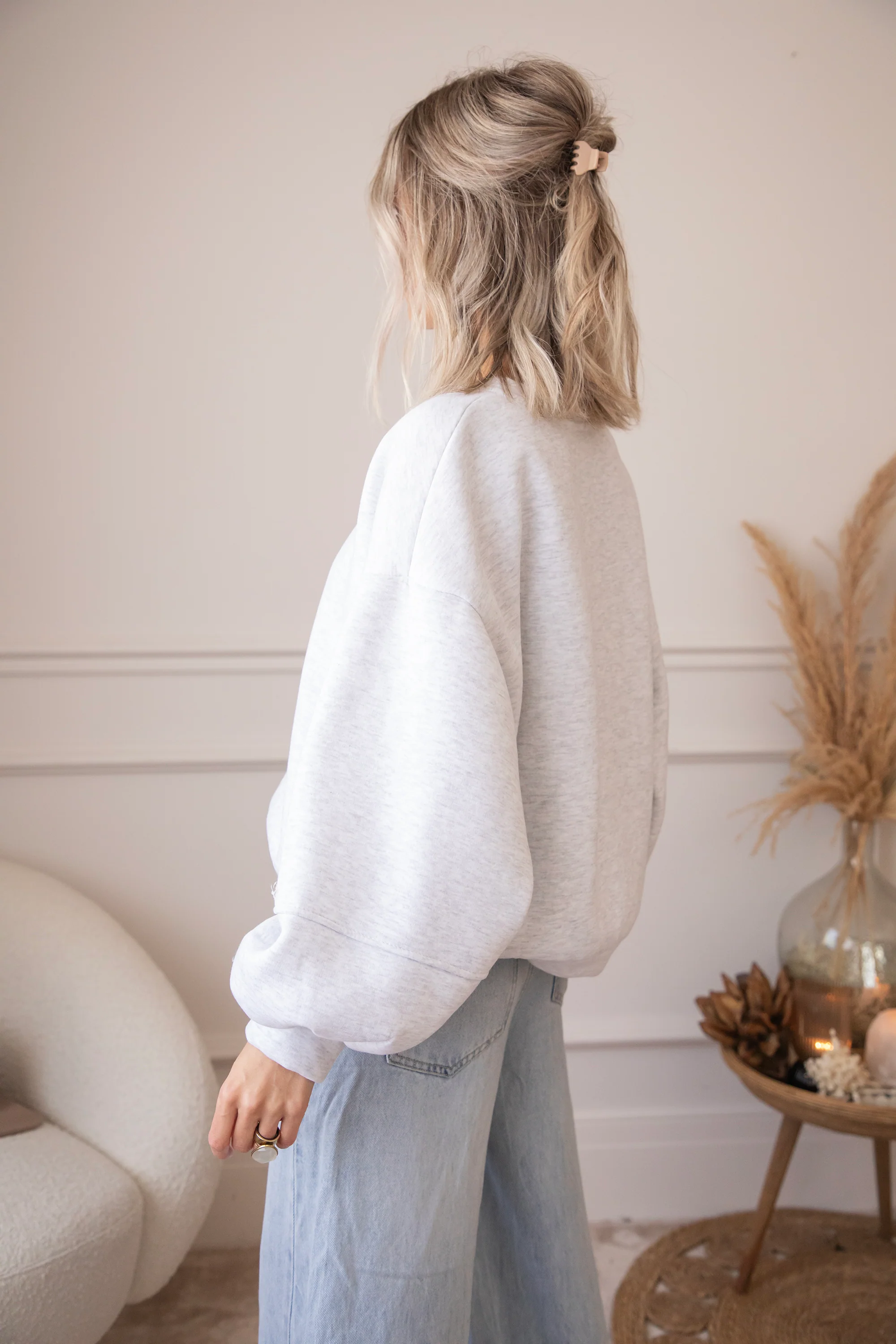 Snuggle Up Soft Grey - Sweater - Image 20