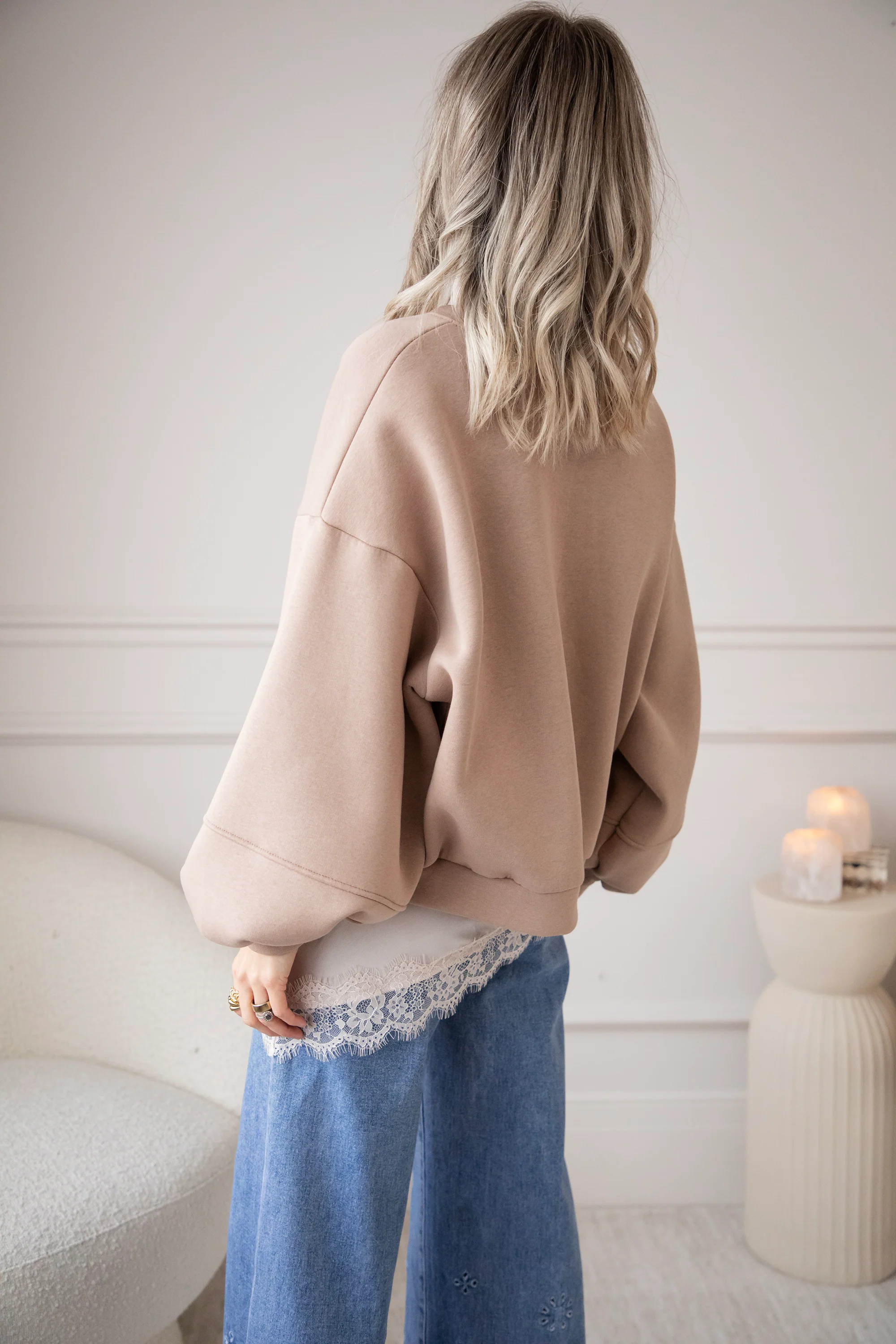 Snuggle Up Taupe - Sweater - Image 11