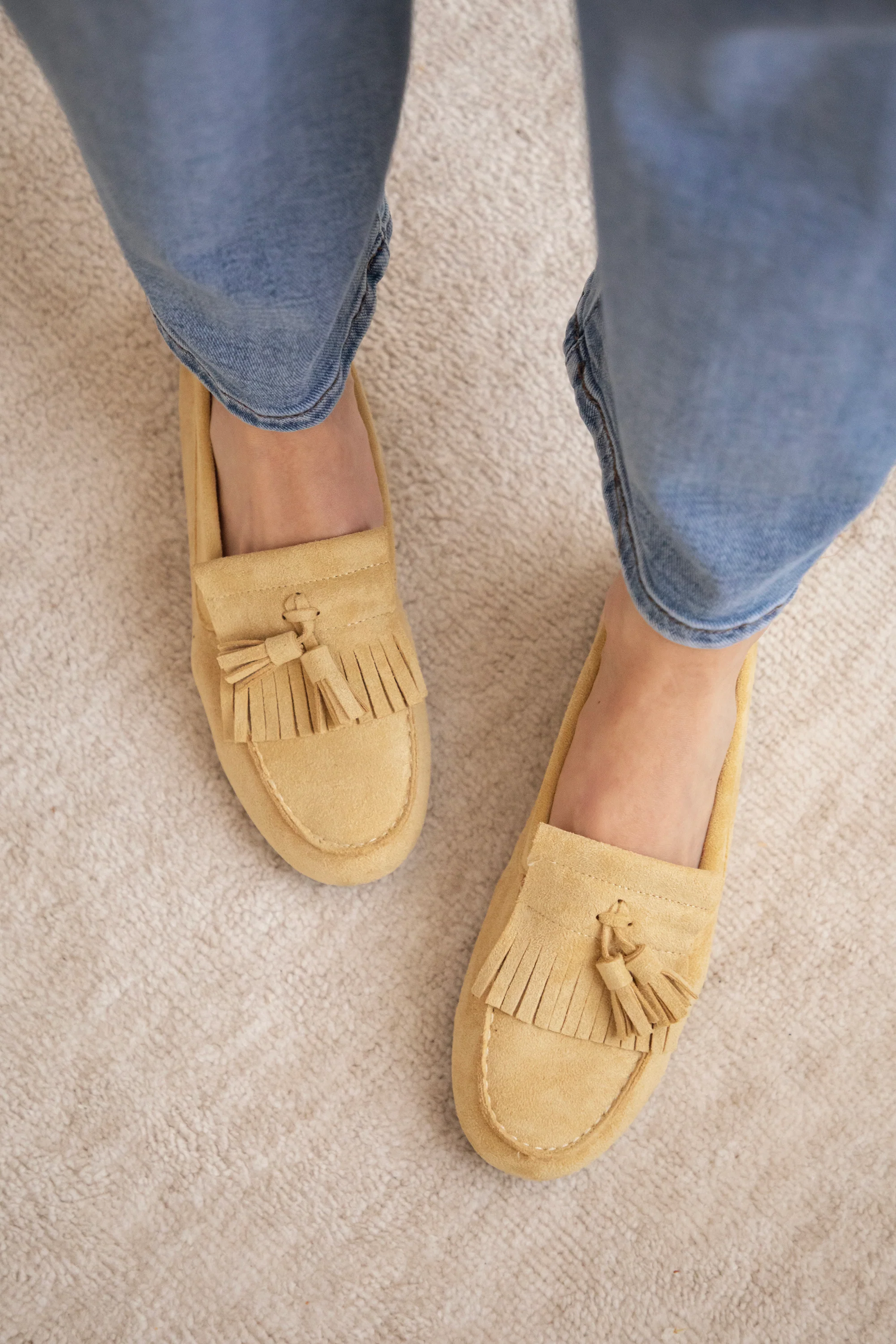 Soft Fringe Yellow - Loafers - Image 4
