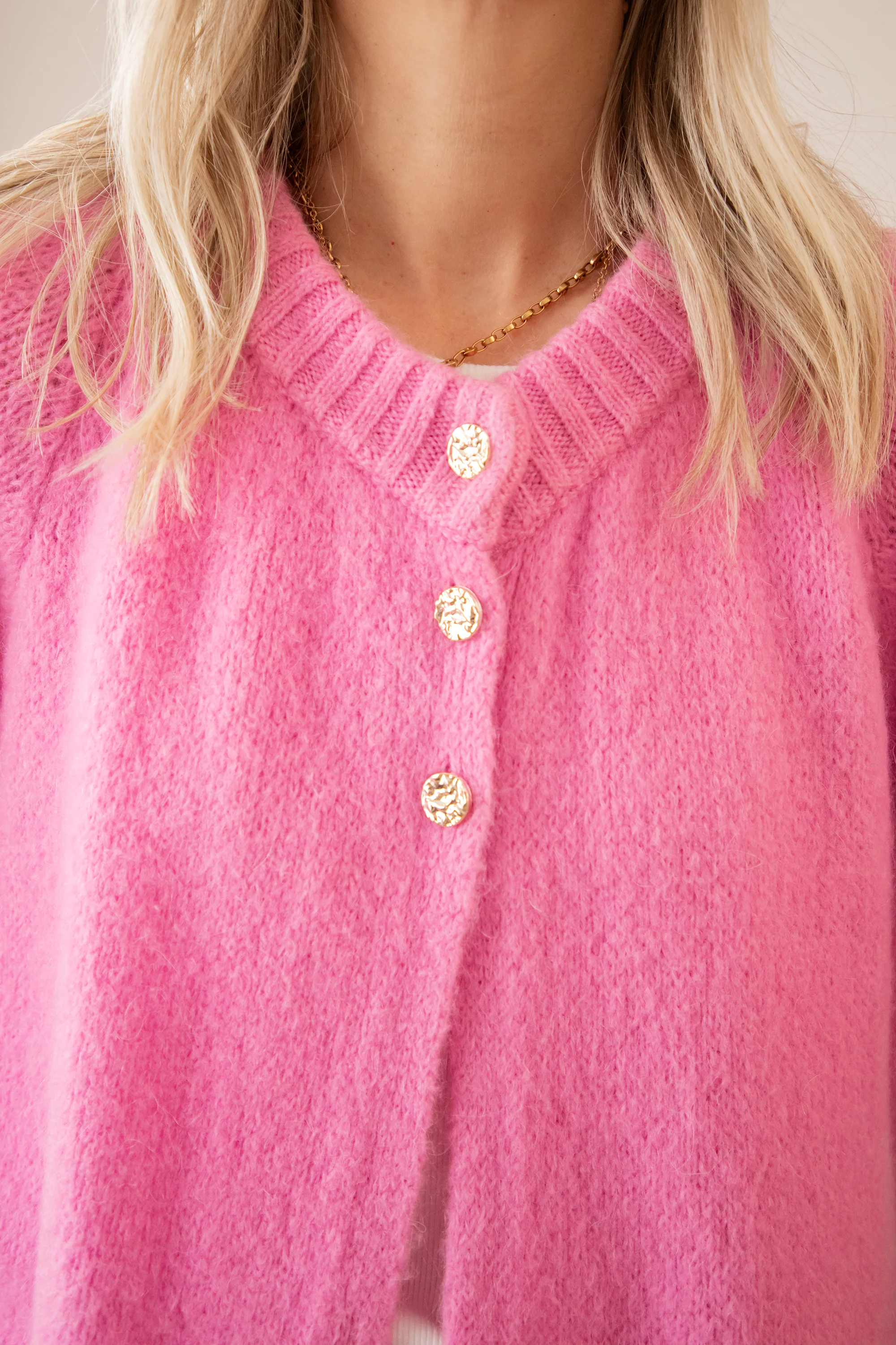 Split Knit Pink - Trui - Image 7