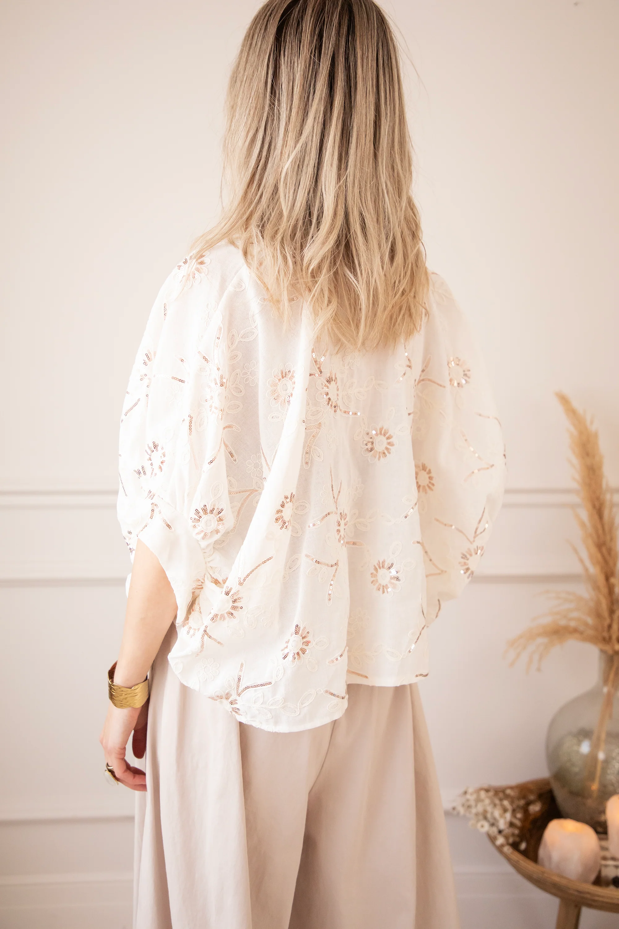 Starfish Blossom Beige - Blouse - Image 8