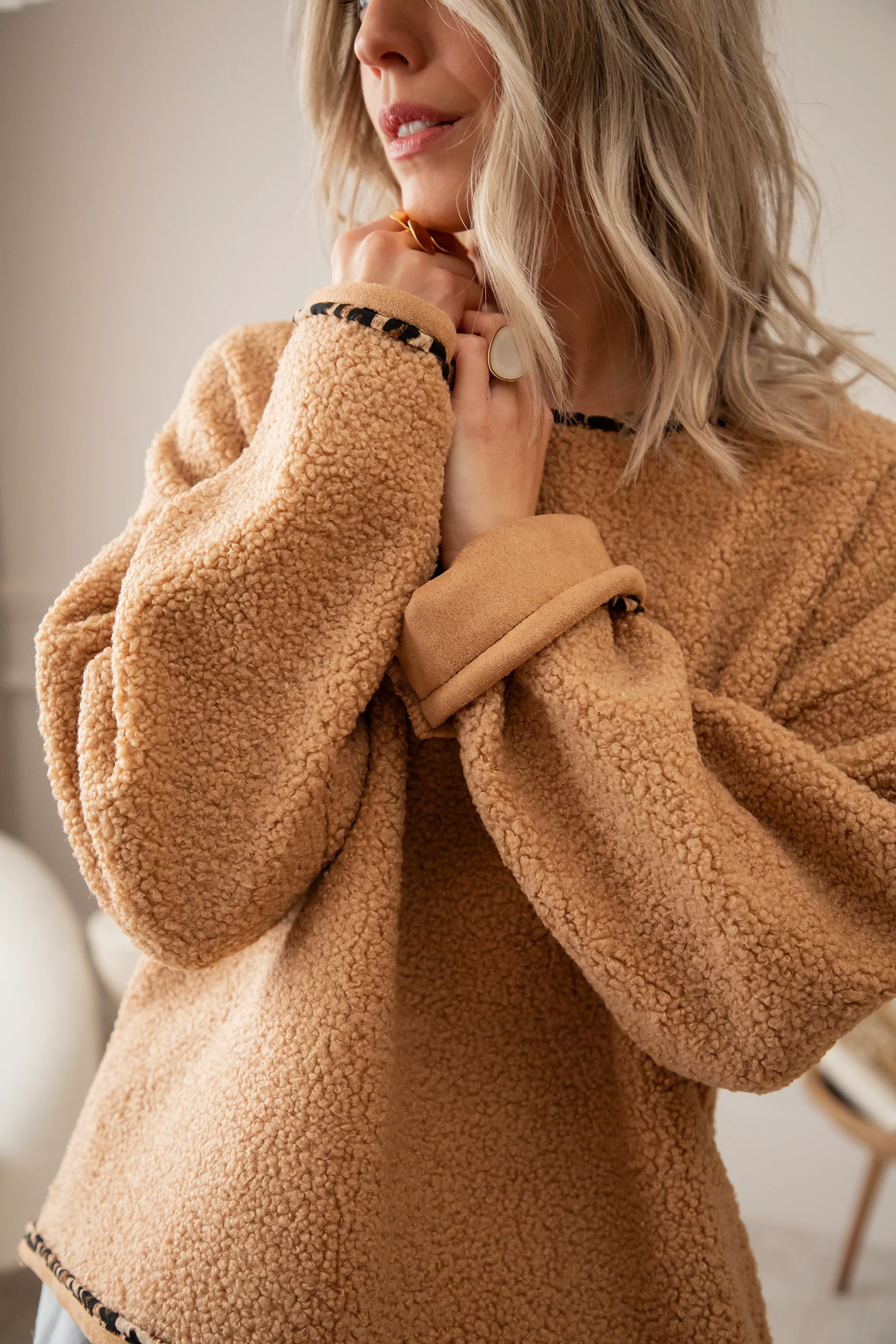 Teddy Leo Camel - Sweater - Image 3