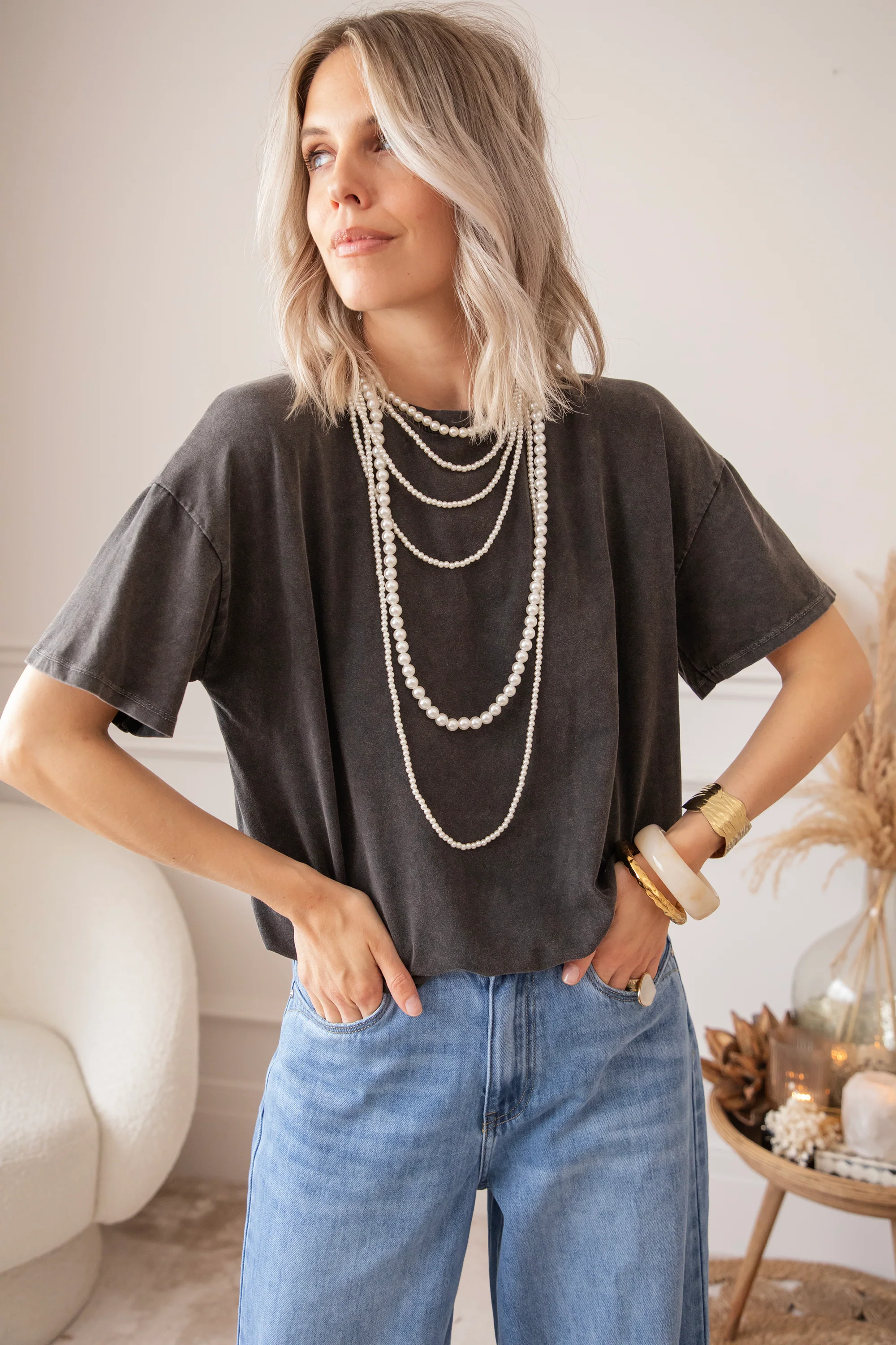 The Base Dark Grey - T-Shirt - Image 3