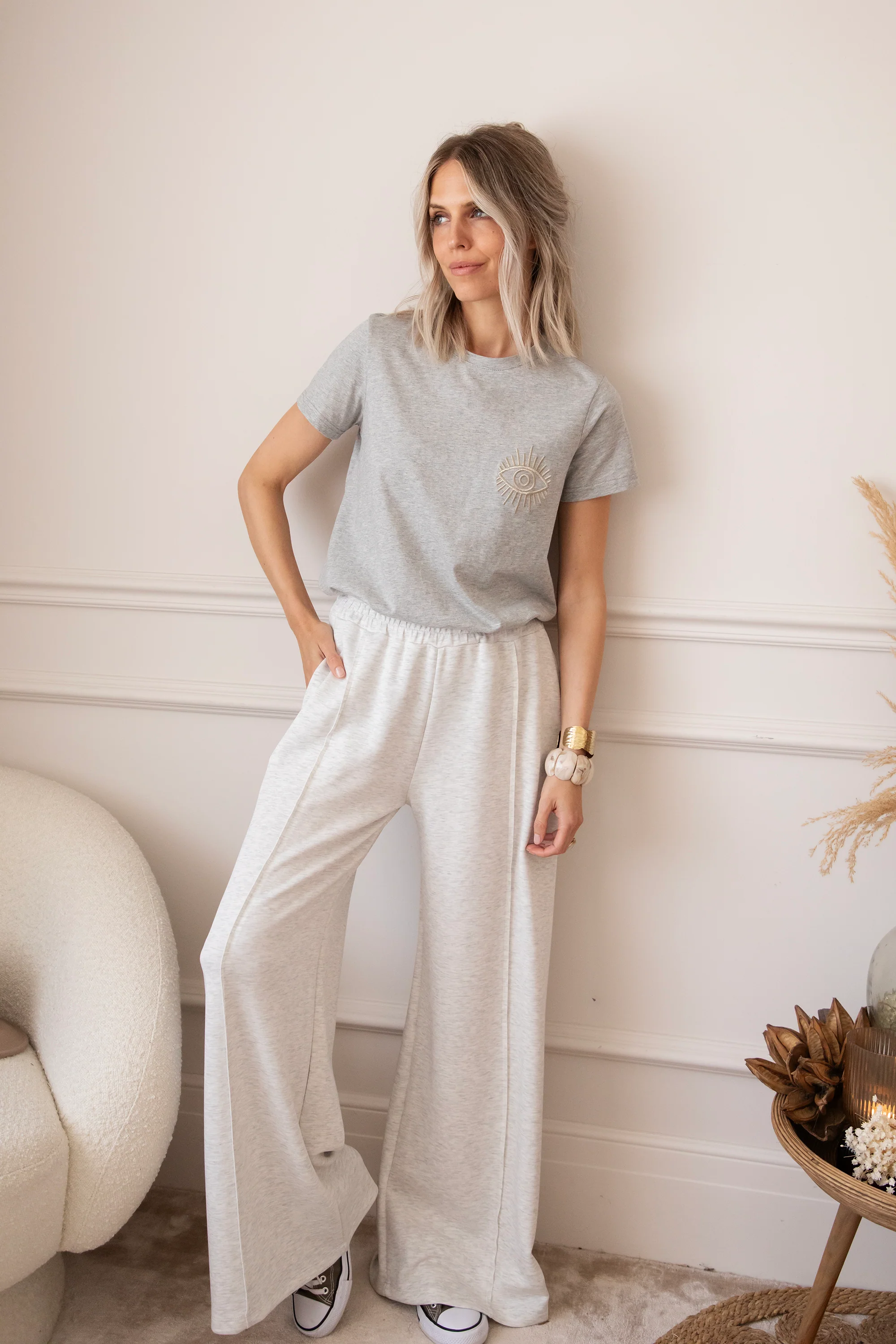 The Golden Eye Grey - T-Shirt - Image 10