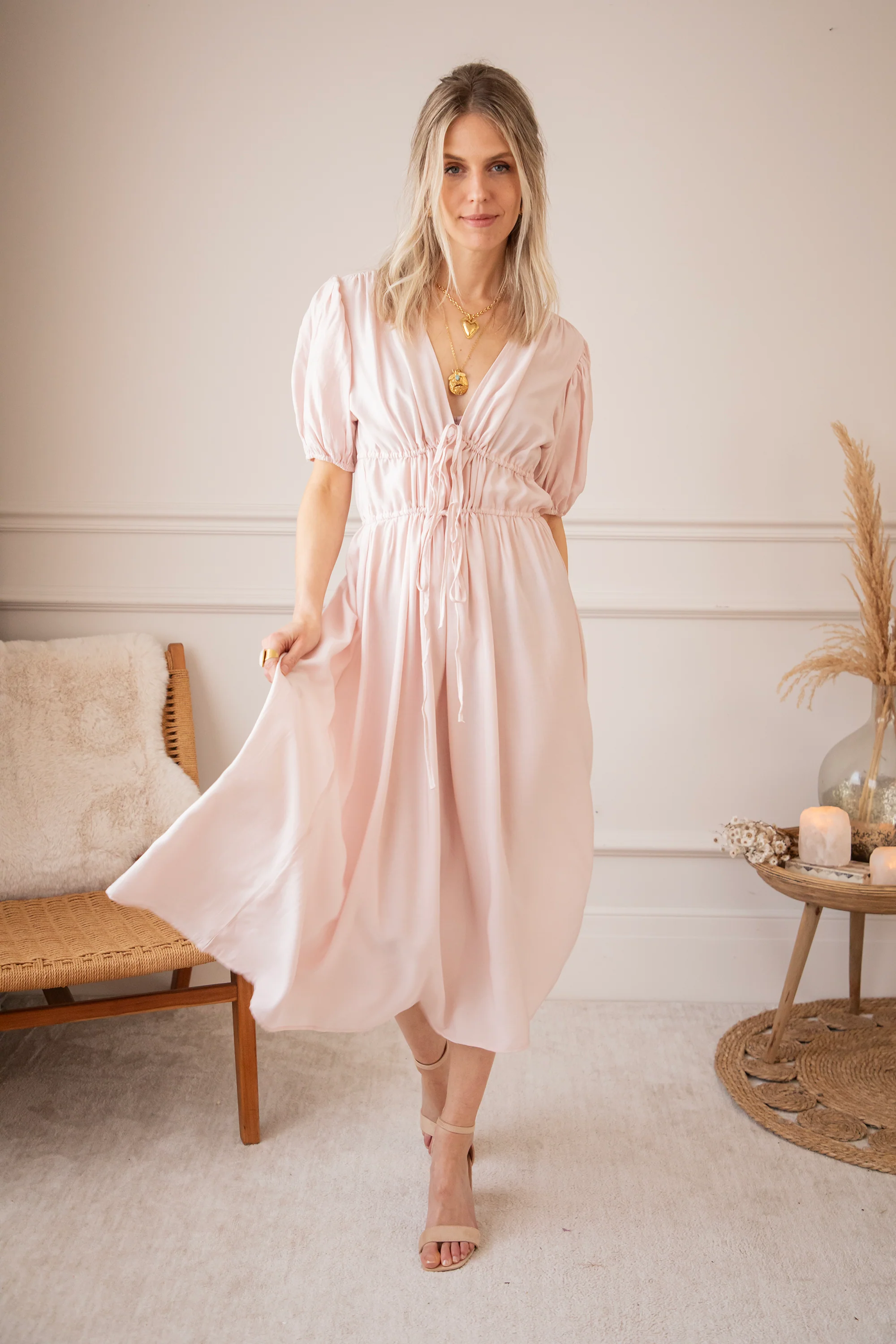 Verona Soft Pink - Jurk - Image 4