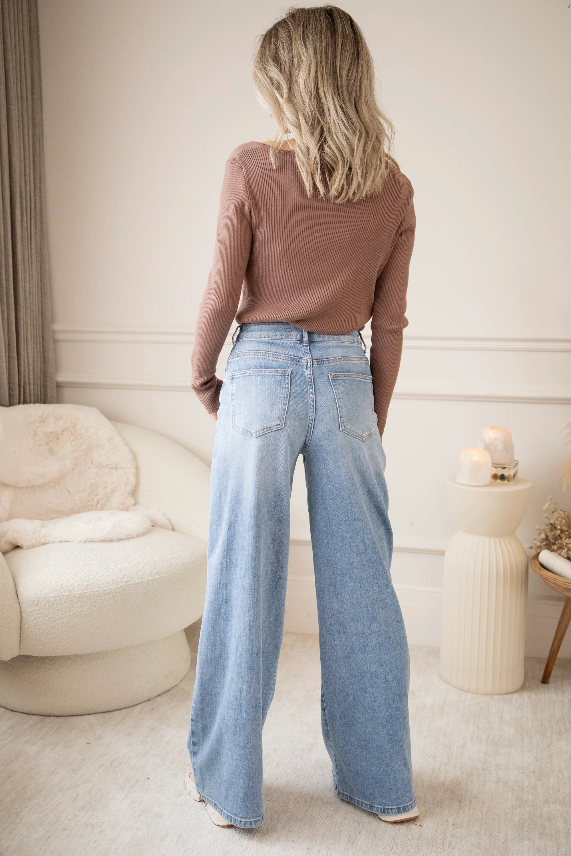 Wide Ease Blue - Jeans - Image 10