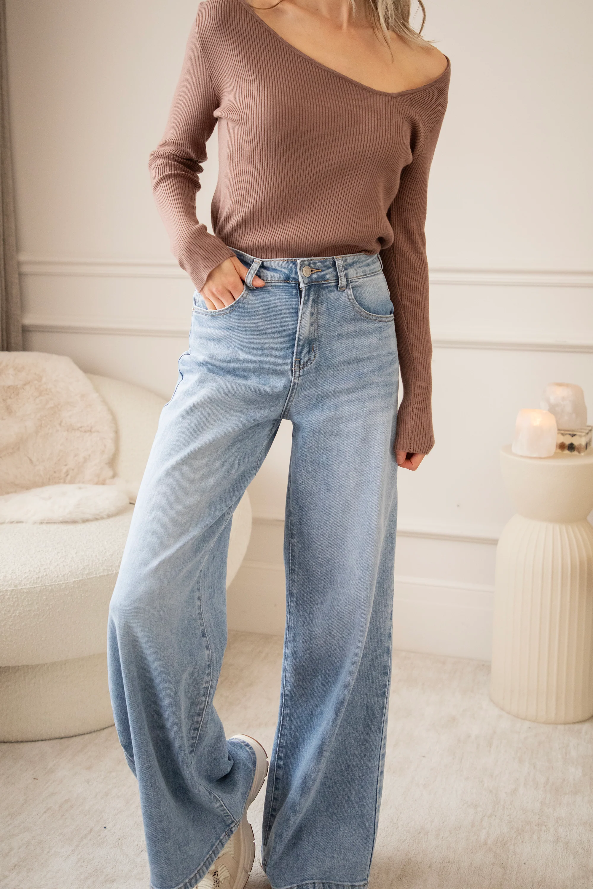 Wide Ease Blue - Jeans - Image 7
