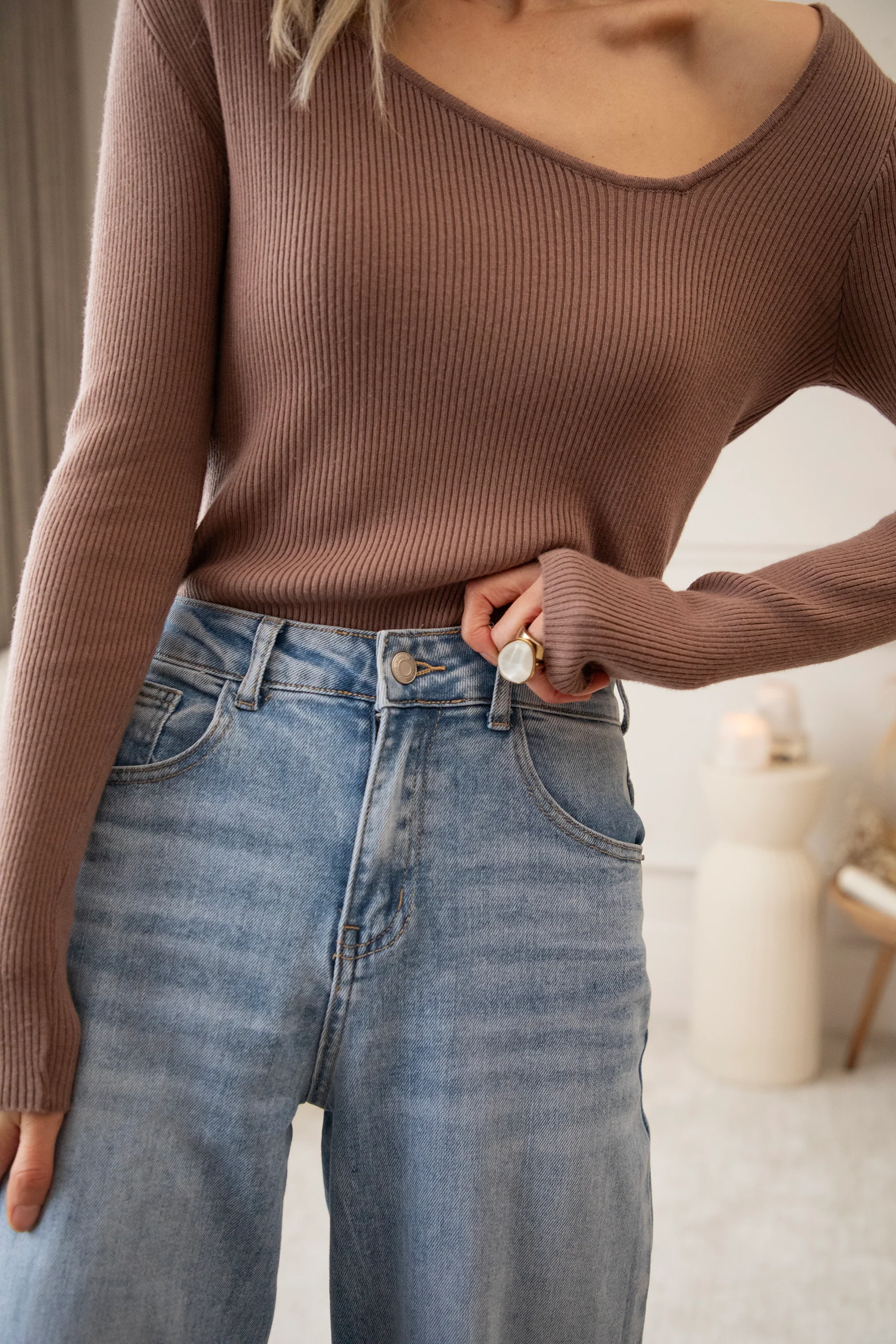 Wide Ease Blue - Jeans - Image 8