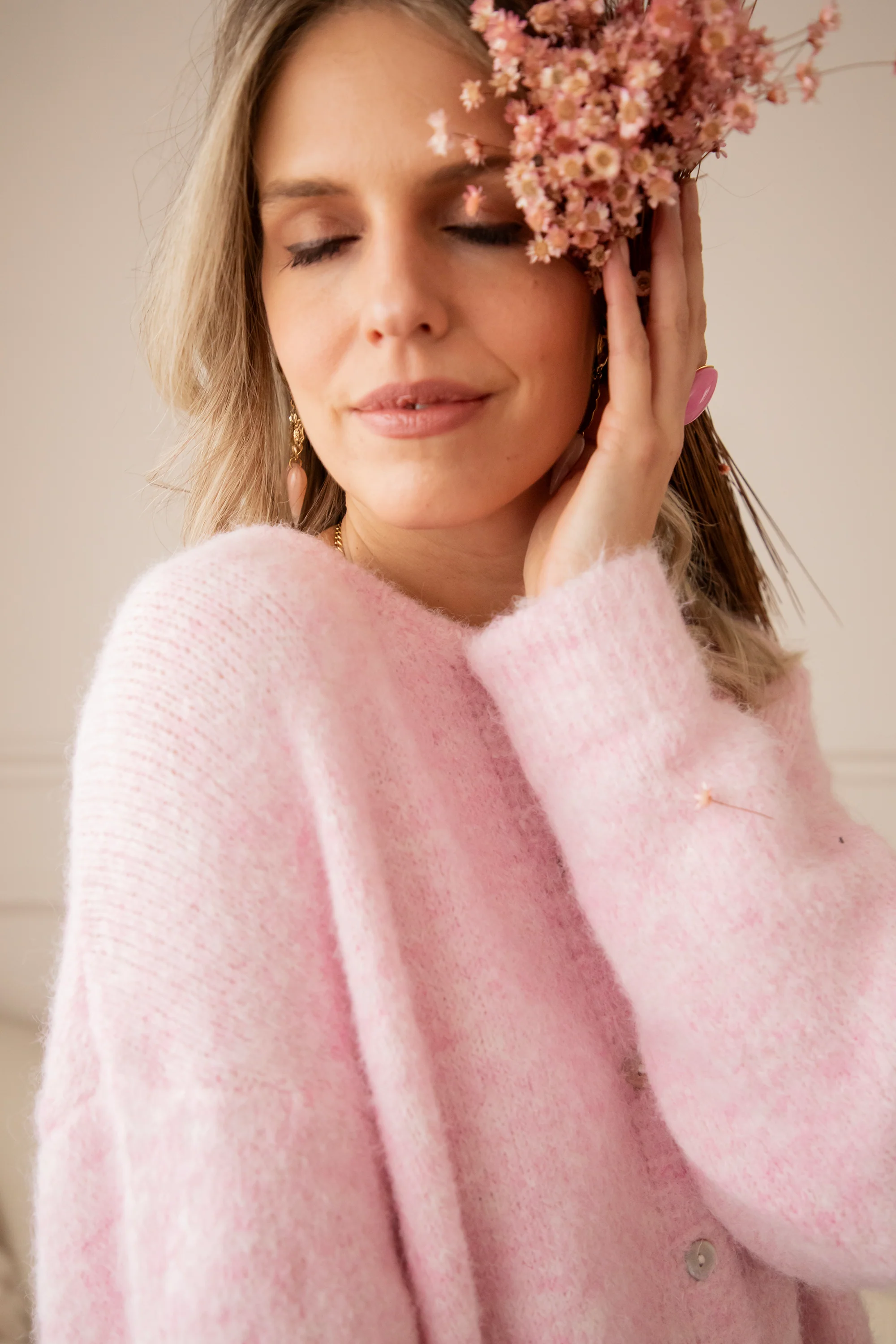 Zora Baby Pink - Vest - Image 4